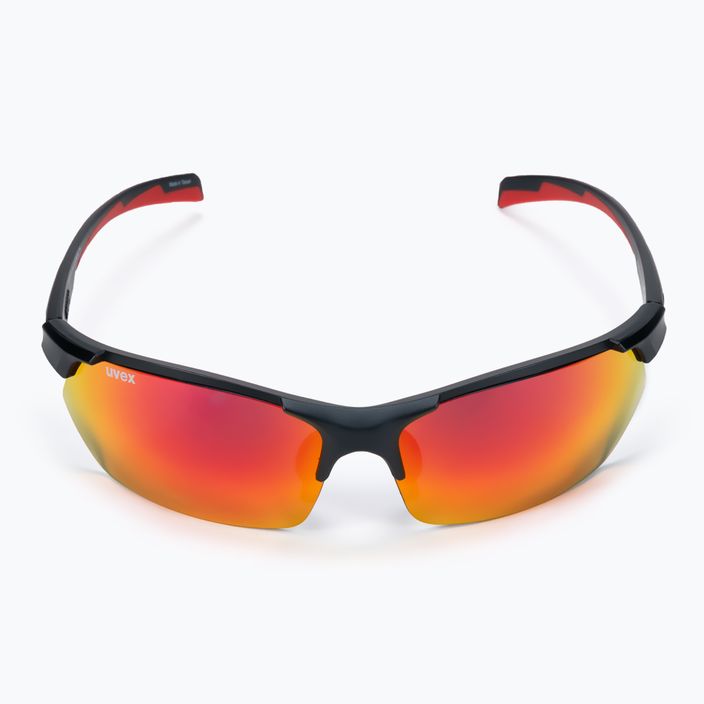 Occhiali da sole UVEX Sportstyle 114 Set grigio rosso mat/rosso specchiato/arancio specchiato/chiaro 3