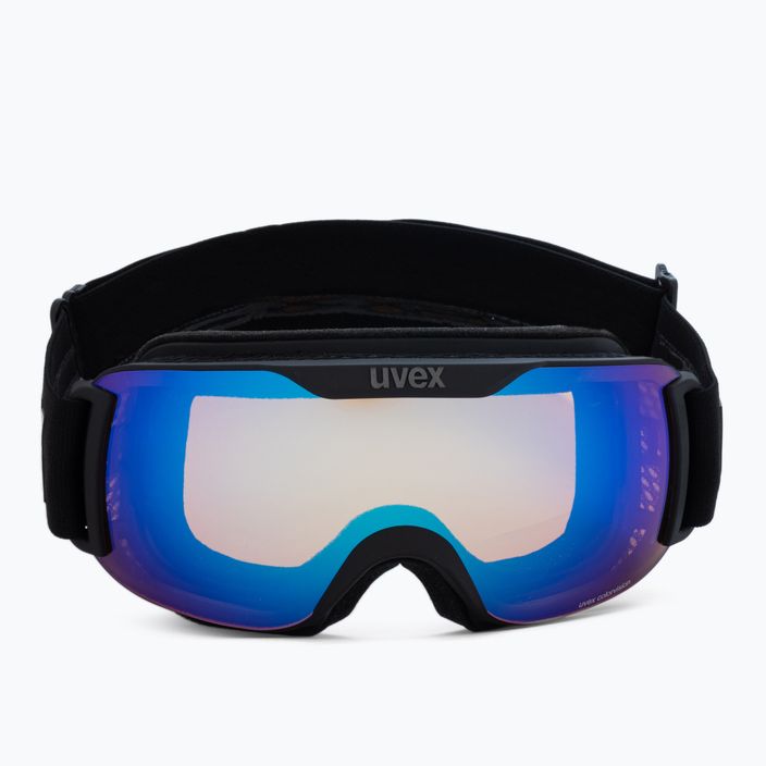 UVEX Downhill 2000 S CV occhiali da sci nero opaco/blu specchiato colourvision giallo 2