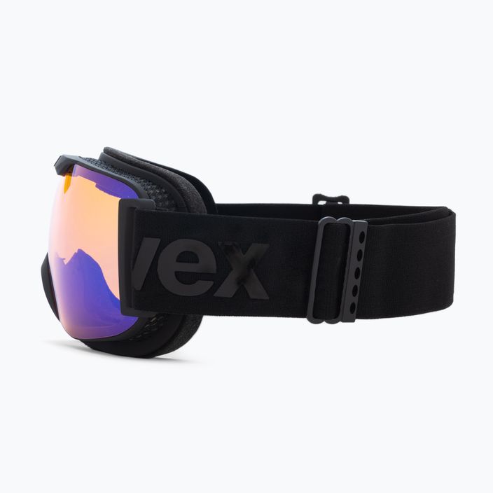 UVEX Downhill 2000 S CV occhiali da sci nero opaco/blu specchiato colourvision giallo 4