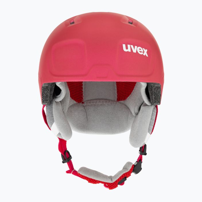 Casco da sci per bambini UVEX Manic Pro rosa opaco 2