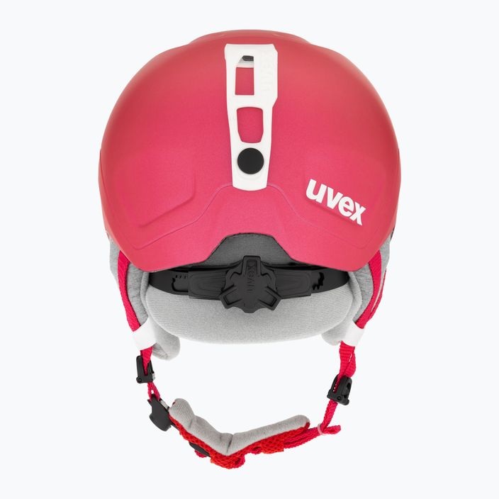 Casco da sci per bambini UVEX Manic Pro rosa opaco 3