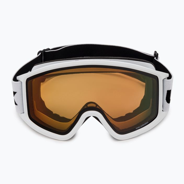 UVEX occhiali da sci G.gl 3000 P bianco opaco/polavision marrone chiaro 2