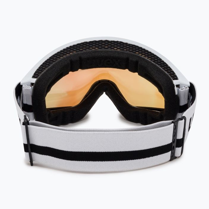UVEX occhiali da sci G.gl 3000 P bianco opaco/polavision marrone chiaro 3