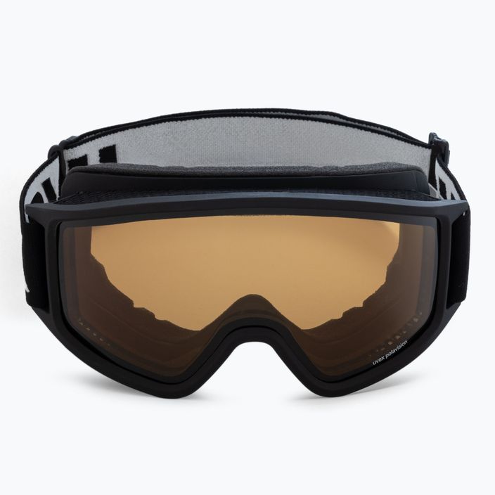 UVEX occhiali da sci G.gl 3000 P nero opaco/polavision marrone chiaro 2