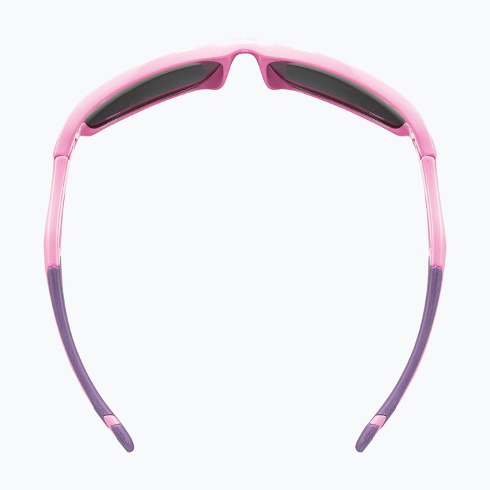 UVEX occhiali da sole per bambini Sportstyle 507 rosa viola/rosa specchiato 8