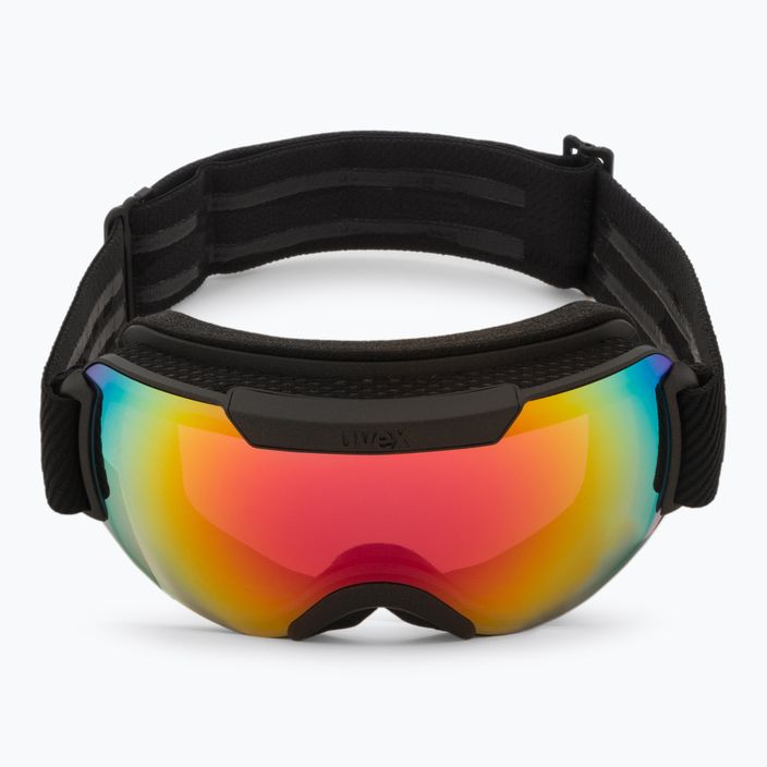 UVEX Downhill 2000 FM occhiali da sci nero mat/rosa arcobaleno 2
