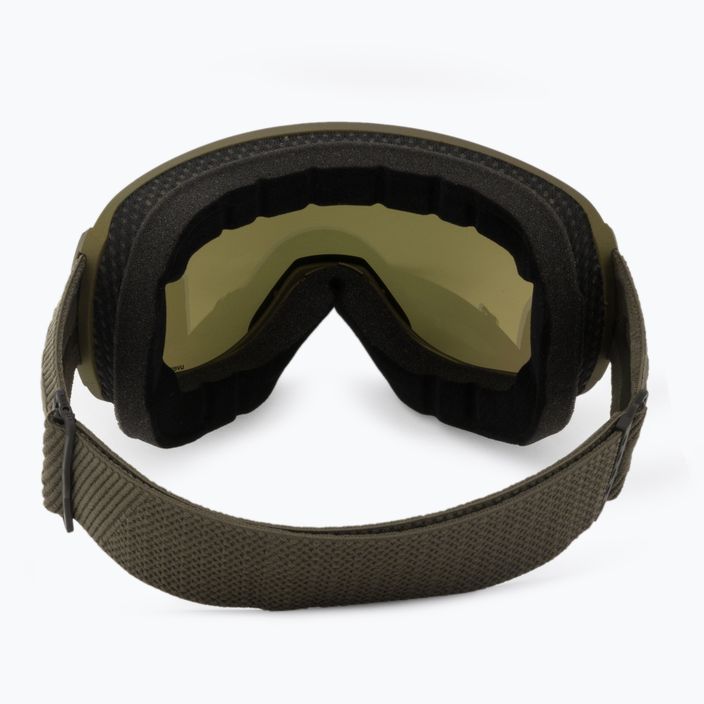 UVEX Downhill 2100 CV croco opaco/specchio oro colorvision verde occhiali da sci 3