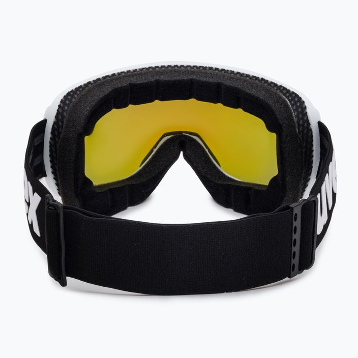 UVEX Downhill 2100 CV occhiali da sci bianco mat/specchio blu colorvision verde 3