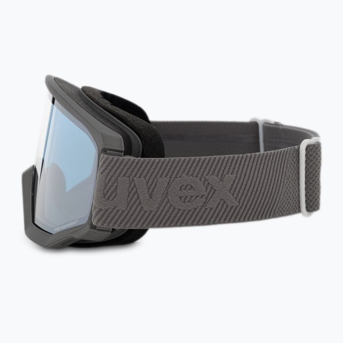 UVEX Athletic FM occhiali da sci rhino mat/specchio argento blu 4