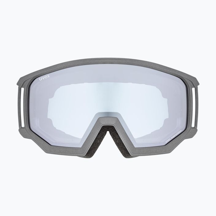 UVEX Athletic FM occhiali da sci rhino mat/specchio argento blu 6