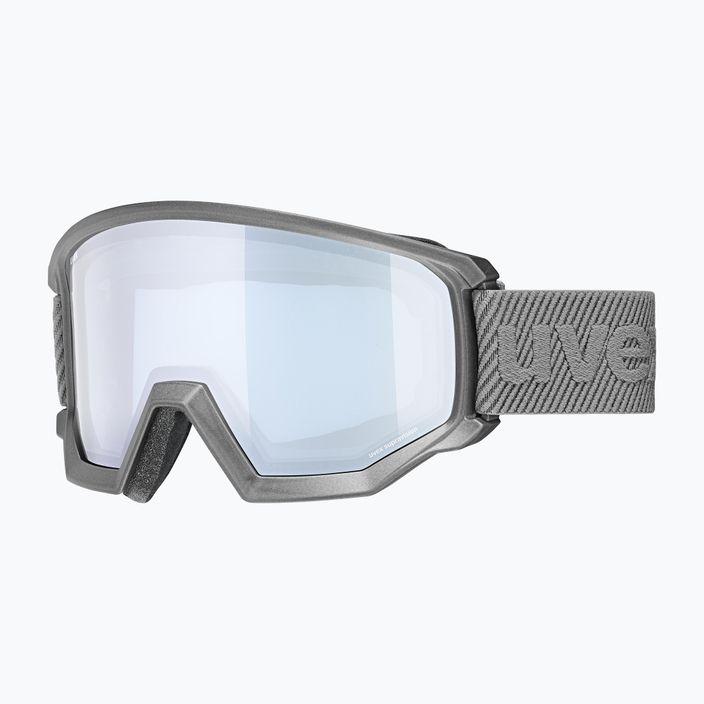 UVEX Athletic FM occhiali da sci rhino mat/specchio argento blu 7