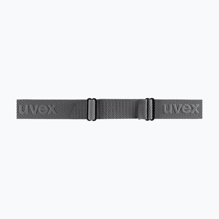 UVEX Athletic FM occhiali da sci rhino mat/specchio argento blu 9