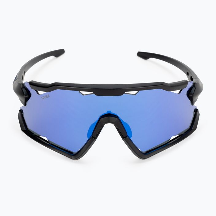 Occhiali da sole UVEX Sportstyle 228 nero opaco/blu specchiato 3