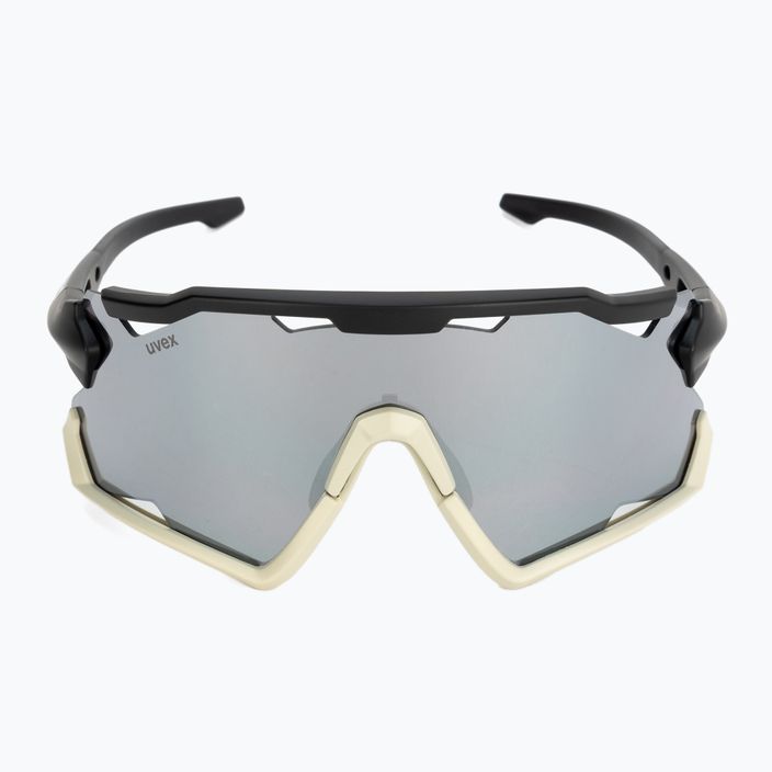Occhiali da sole UVEX Sportstyle 228 nero sand mat/argento specchiato 3