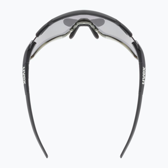 Occhiali da sole UVEX Sportstyle 228 nero sand mat/argento specchiato 6