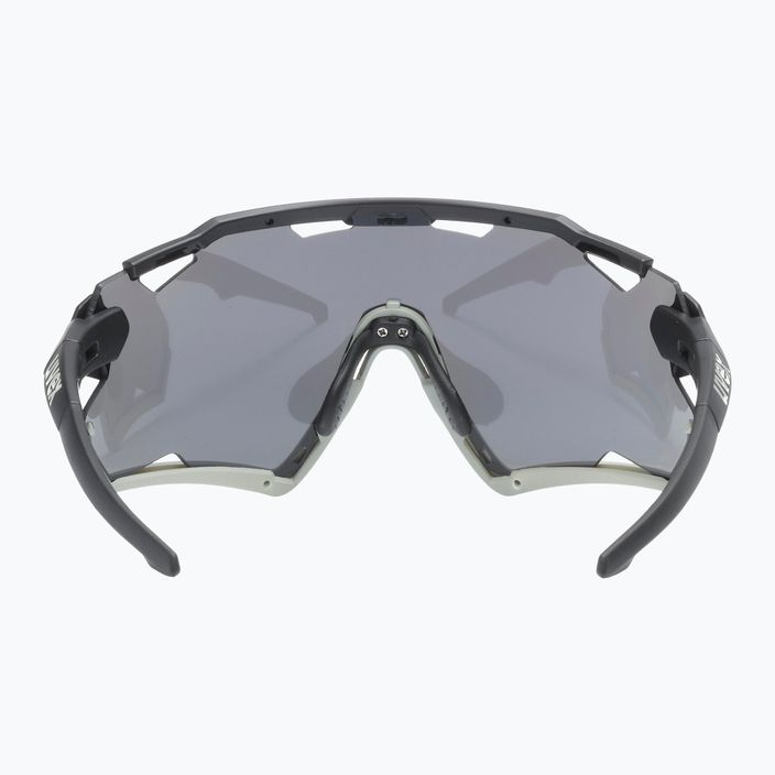 Occhiali da sole UVEX Sportstyle 228 nero sand mat/argento specchiato 8