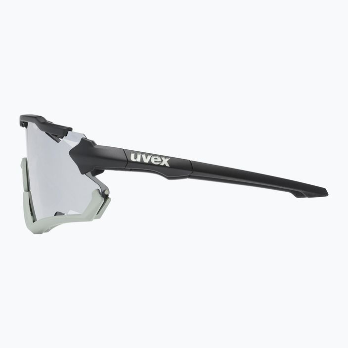 Occhiali da sole UVEX Sportstyle 228 nero sand mat/argento specchiato 9