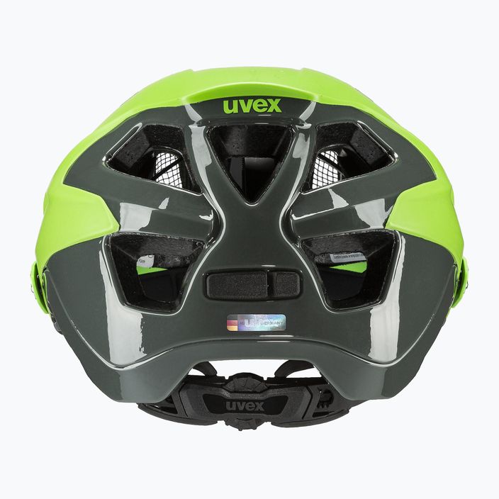 UVEX Quatro Integrale casco da bici lime/antracite opaco 3