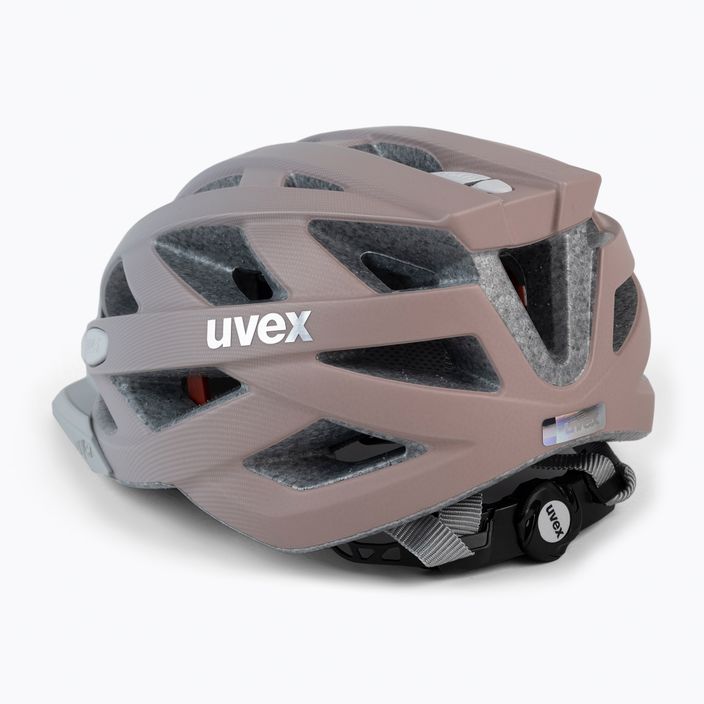 Casco da bicicletta UVEX I-vo CC grigio rosa opaco 3