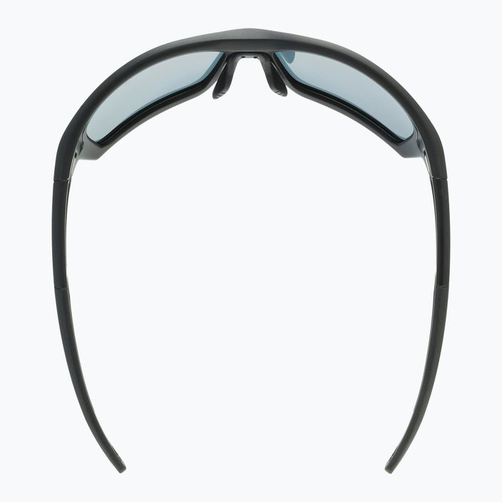 Occhiali da sole UVEX Sportstyle 232 P nero opaco/polavision argento a specchio 8