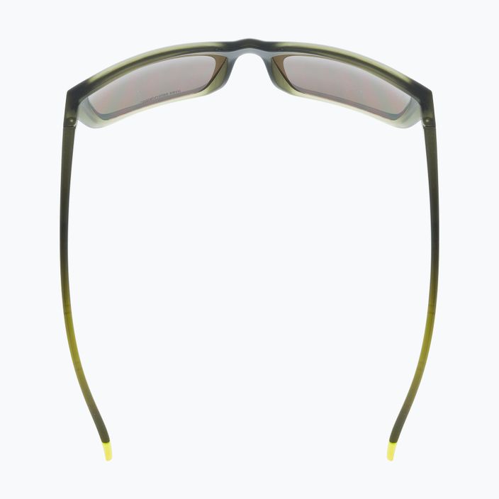Occhiali da sole UVEX Lgl 50 CV oliva opaca/verde specchio 8
