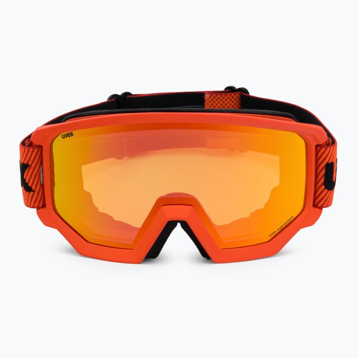 UVEX occhiali da sci Athletic FM fierce red mat/mirror orange 2