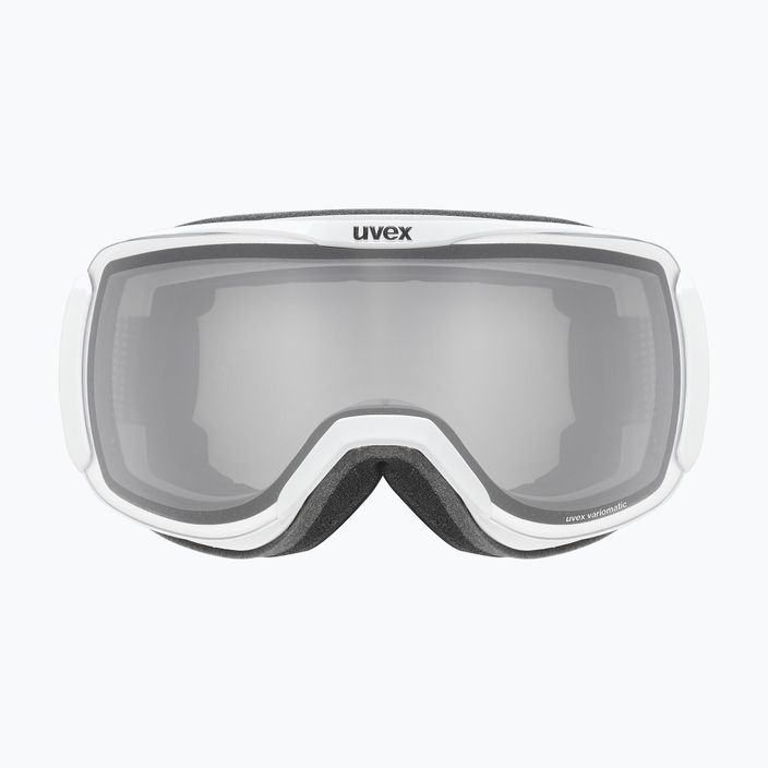 Occhiali da sci UVEX Downhill 2100 VPX bianco/variante polavision 6