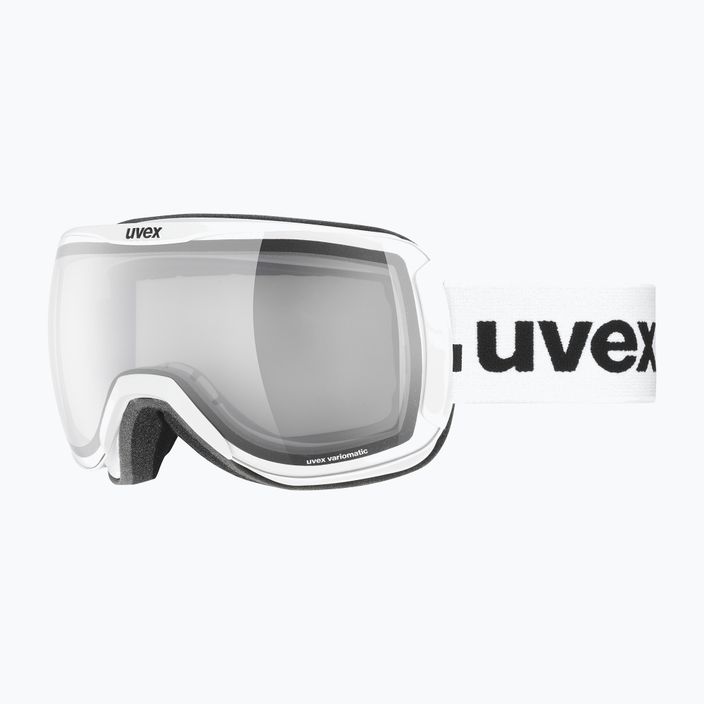 Occhiali da sci UVEX Downhill 2100 VPX bianco/variante polavision 7