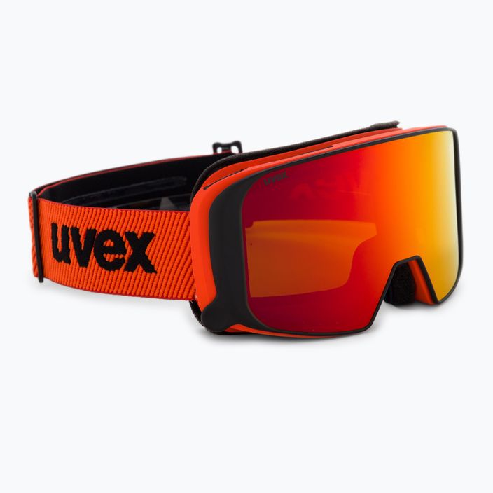 UVEX occhiali da sci Saga To red mat/mirror red/lasergold lite/clear 7