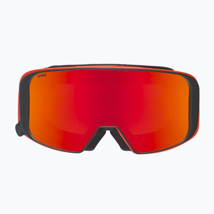 UVEX occhiali da sci Saga To red mat/mirror red/lasergold lite/clear 9