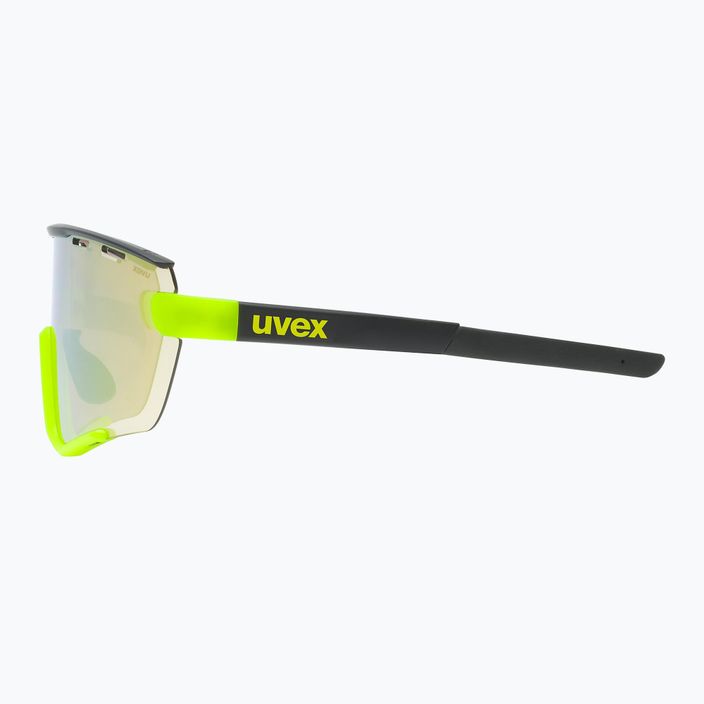 Occhiali da sole UVEX Sportstyle 236 Set nero giallo opaco/giallo specchio 5