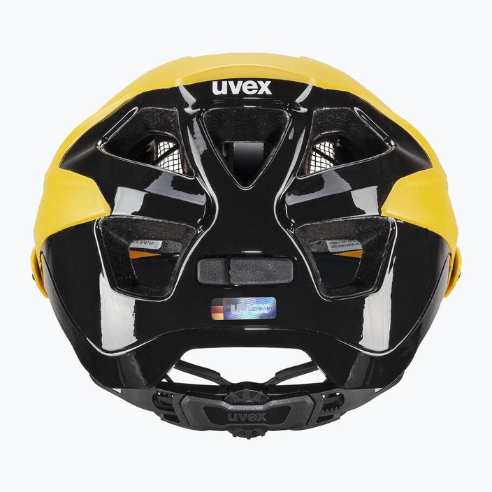 Casco da bicicletta UVEX Quatro Integrale sunbee/nero 3