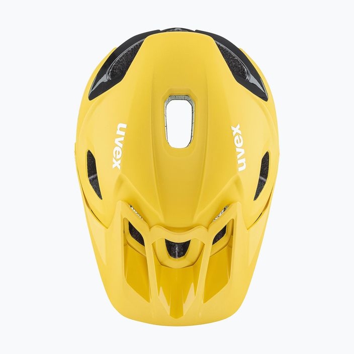 Casco da bicicletta UVEX Quatro Integrale sunbee/nero 4