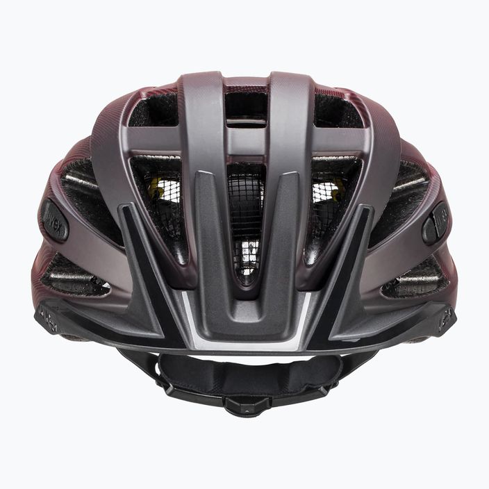 UVEX Urban I-vo CC MIPS casco da bici nero/rosso 7