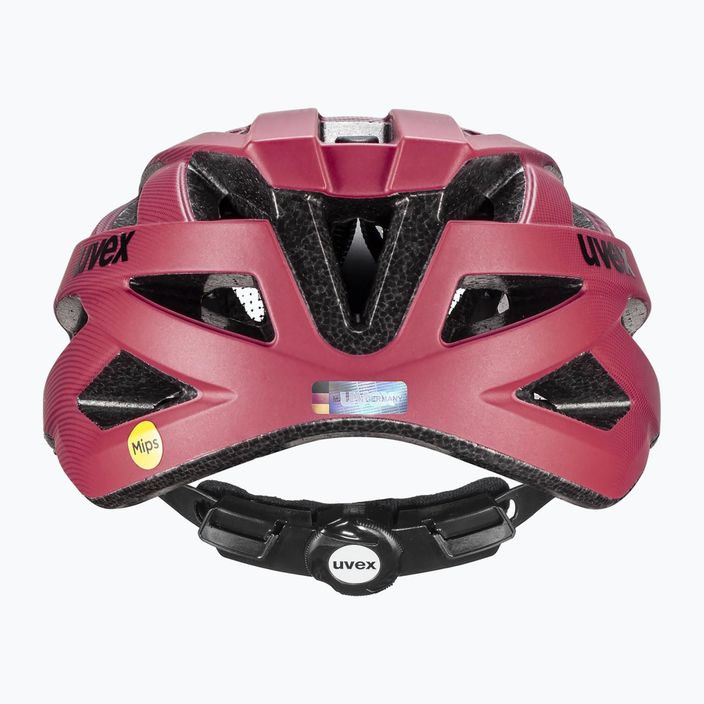 UVEX Urban I-vo CC MIPS casco da bici nero/rosso 8