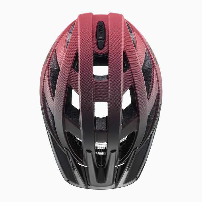 UVEX Urban I-vo CC MIPS casco da bici nero/rosso 9