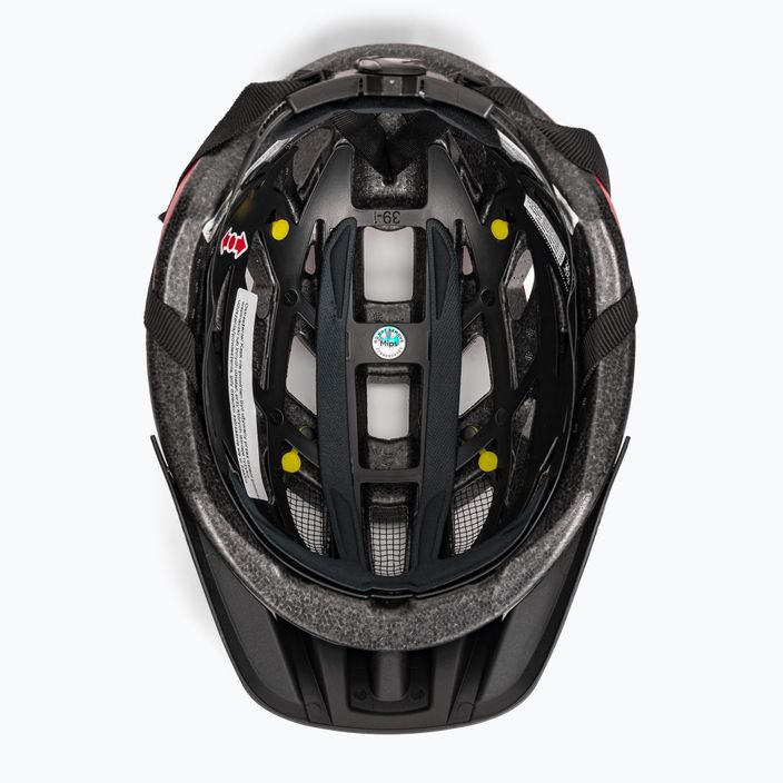 UVEX Urban I-vo CC MIPS casco da bici nero/rosso 5