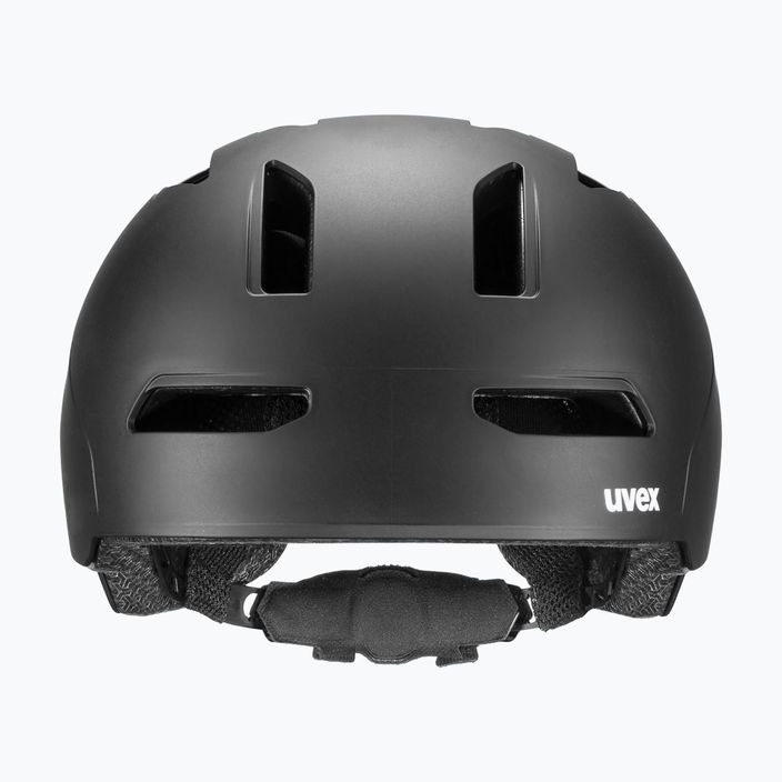 UVEX Urban Planet LED casco da bicicletta nero opaco 8