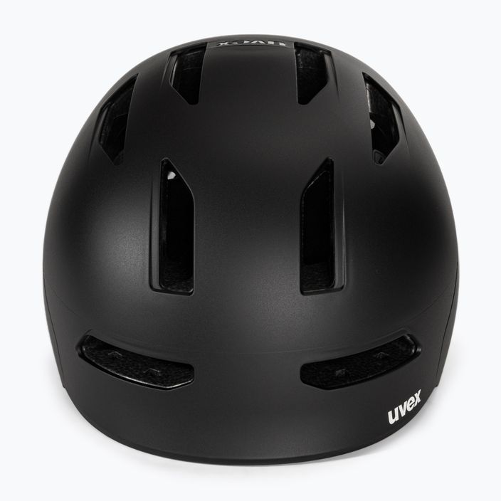 UVEX Urban Planet LED casco da bicicletta nero opaco 2