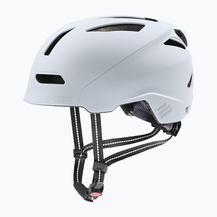 UVEX Urban Planet LED casco da bicicletta nuvola opaca 6