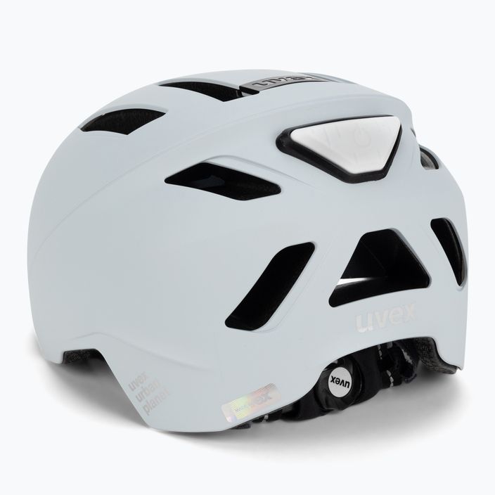 UVEX Urban Planet LED casco da bicicletta nuvola opaca 4