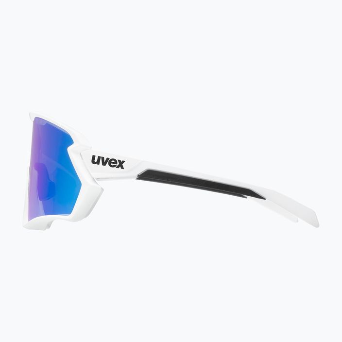 UVEX Sportstyle 231 2.0 occhiali da sole bianco opaco/blu specchiato 7
