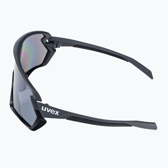Occhiali da sole UVEX Sportstyle 231 2.0 grigio nero opaco/argento specchiato 4
