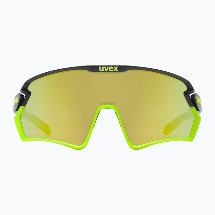 Occhiali da sole UVEX Sportstyle 231 2.0 nero giallo mat/giallo specchio 6