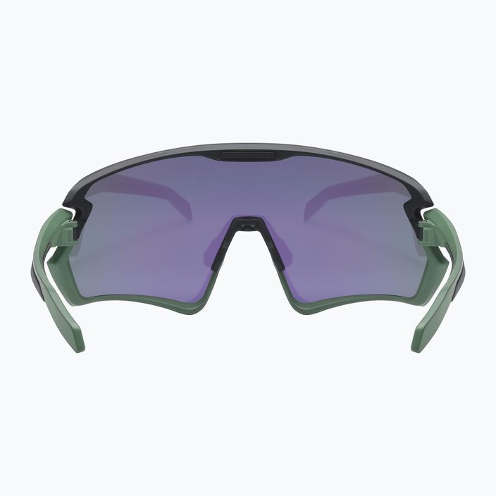 Occhiali da sole UVEX Sportstyle 231 2.0 verde muschio nero opaco/verde specchio 9