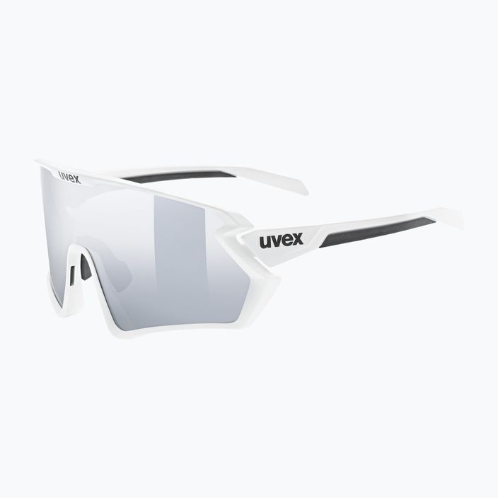 UVEX Sportstyle 231 2.0 Set di occhiali da sole bianco nero mat/argento specchiato 6