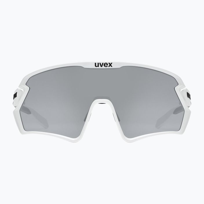 UVEX Sportstyle 231 2.0 Set di occhiali da sole bianco nero mat/argento specchiato 7