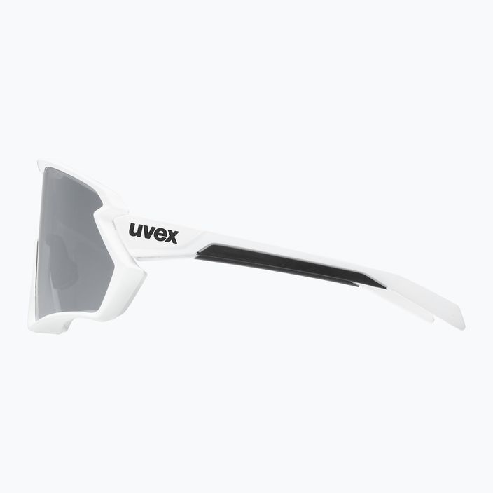 UVEX Sportstyle 231 2.0 Set di occhiali da sole bianco nero mat/argento specchiato 8