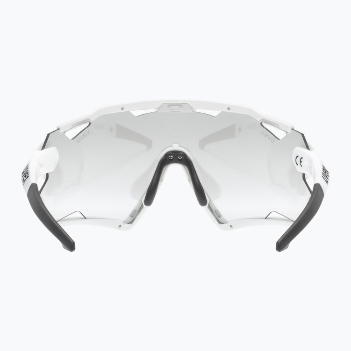 Occhiali da sole UVEX Sportstyle 228 V bianco opaco/litemirror argento 9