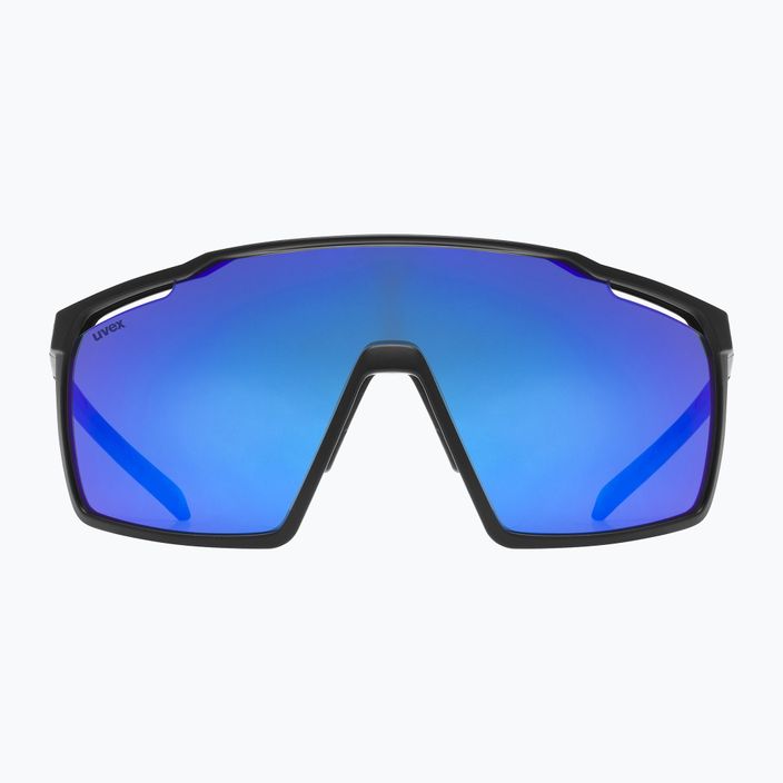 Occhiali da sole UVEX Mtn Perform nero blu opaco/blu specchiato 6